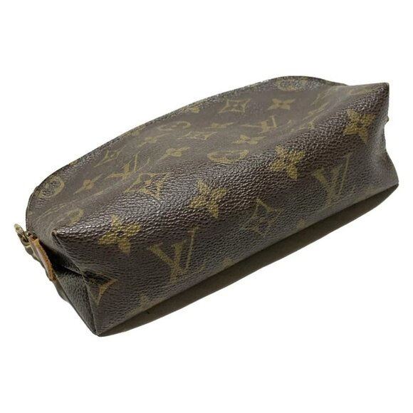 Auth LOUIS VUITTON Pochette Cosmetic PM M47515 Monogram - CA0071 Pouch - Picture 5 of 11